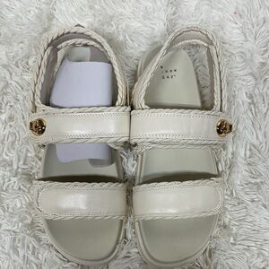 A New Day Cream Braided Sandals